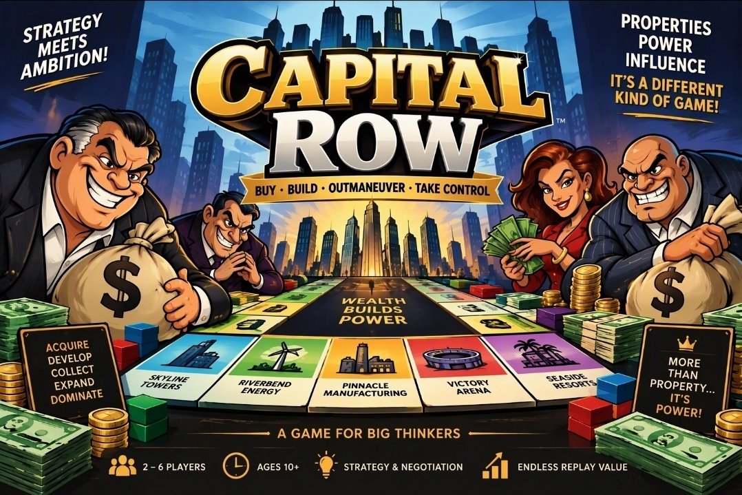 Capital Row poster art