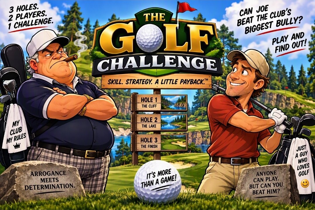 The Golf Challenge poster art